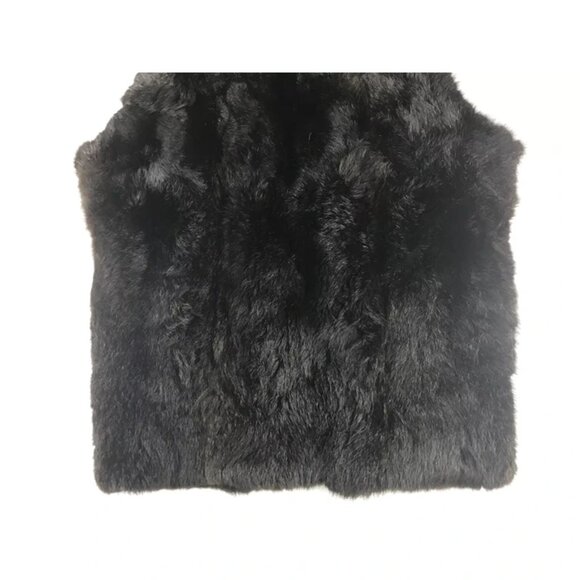 Andrew Marc Addition Sleeveless Vest Jacket Womens Black Opossum‎ Fur Size Small - Picture 6 of 11